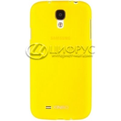 Задняя накладка для Samsung S4 i9500 жёлтая - Цифрус