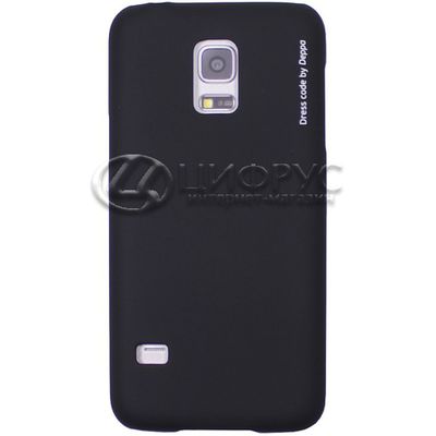 Задняя накладка для Samsung S5 черная - Цифрус