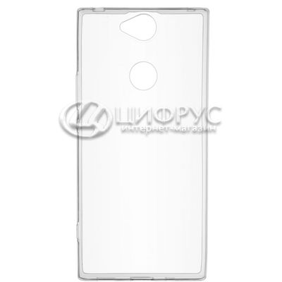 Задняя накладка для Sony Xperia XA2 прозрачная силикон - Цифрус