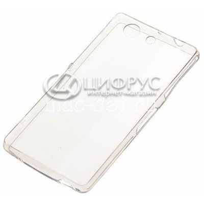 Задняя накладка для Sony Xperia Z3 Compact прозрачная силикон - Цифрус