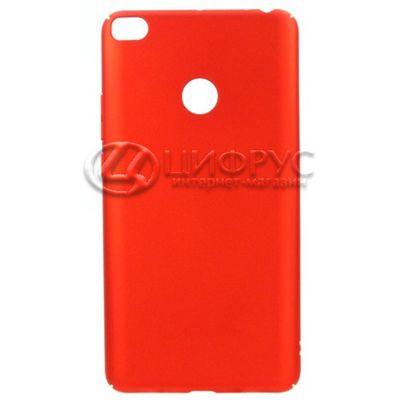 Задняя накладка для Xiaomi MI MAX 2 красная - Цифрус