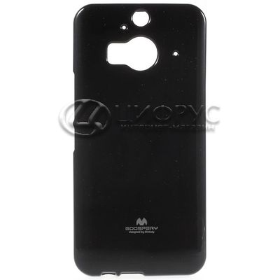 Задняя накладка для HTC One M9 Plus черная силикон - Цифрус