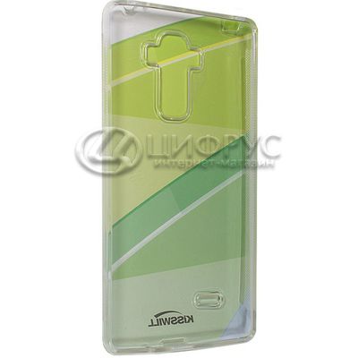 Задняя накладка для LG G3 прозрачная силикон - Цифрус