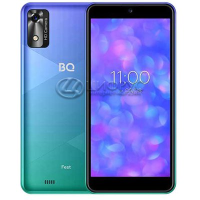 BQ 5565L Fest 16Gb+2Gb Dual LTE Green Blue (РСТ) - Цифрус