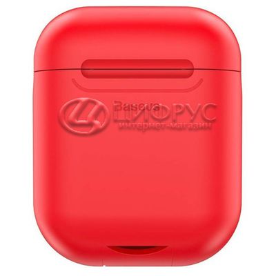 Беспроводной зарядный чехол Hoco CW22 (для AirPods) красный - Цифрус