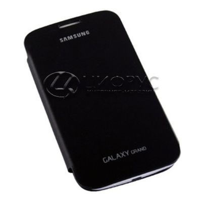 Чехол для Samsung Grand I9082 книжка черная кожа - Цифрус