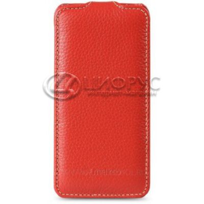Чехол для Samsung Note 3 Neo откидной красная кожа - Цифрус