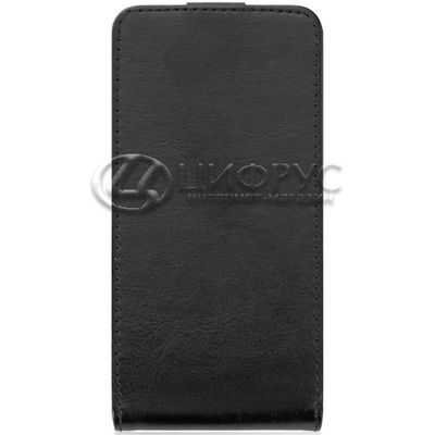 Чехол для Sony Xperia C4 откидной черный - Цифрус