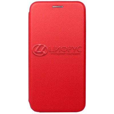 Чехол-книга для Samsung Galaxy A01 красный - Цифрус