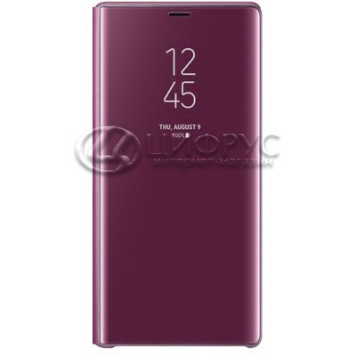Чехол-книга для Samsung Galaxy A50 фиолетовый Clear View - Цифрус