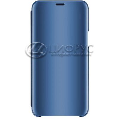 Чехол-книга для Samsung Galaxy A70 синий Clear View - Цифрус