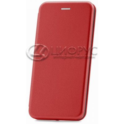 Чехол-книга для Samsung Galaxy S10E красный Premium - Цифрус
