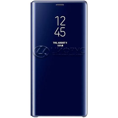 Чехол-книга для Samsung Galaxy S21 синий Clear View - Цифрус