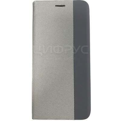 Чехол-книга для Samsung Galaxy S22+ MESH LEATHER MIX серый - Цифрус