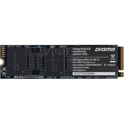 DIGMA 256Gb M.2 (DGSM3256GS33T) (EAC) - 