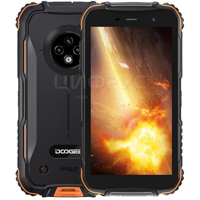 Doogee S35 16Gb+3Gb Dual 4G Orange - Цифрус