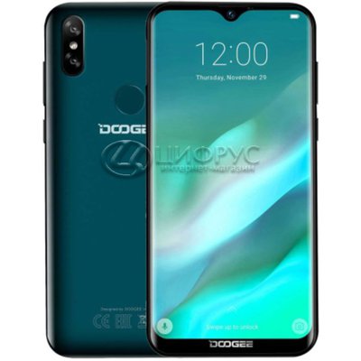 Doogee X90L 16Gb+3Gb Dual LTE Green () - 