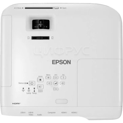 Epson EB-W52 3LCD 4000Lm (1280x800) 16000:1  :6000 1xUSB typeA 1xUSB typeB 1xHDMI 2.6 (V11HA02053) (EAC) - 