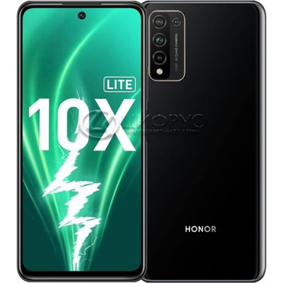 Honor 10X Lite 128Gb+4Gb Dual LTE Black () - 