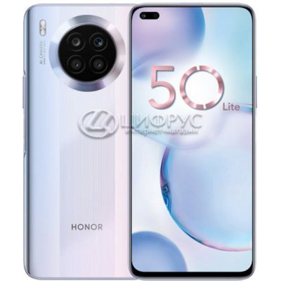 Honor 50 Lite 128Gb+6Gb Dual 4G Silver () - 