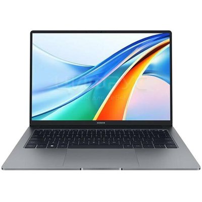 Honor MagicBook X14 Pro (Intel Core i5 13420H 2.1, 14", 19201080, 8GB, 512GB SSD, Intel UHD Graphics, Windows 11 Home) Gray (5301AHQK) (EAC) - 