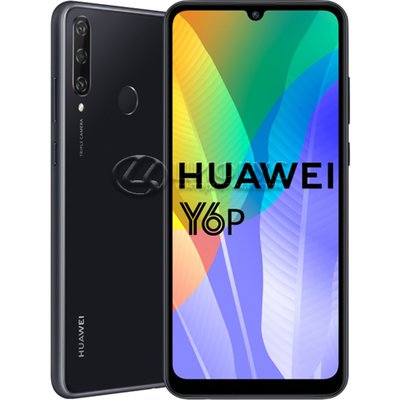 Huawei Y6p (NFC) 64Gb+3Gb Dual LTE Black () - 