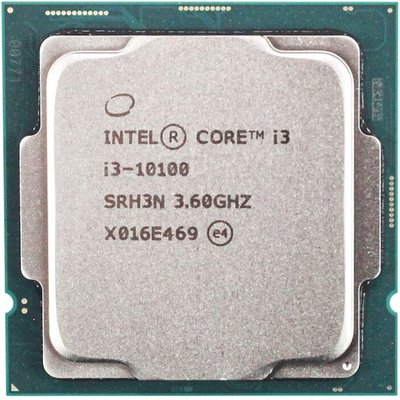 Intel Core i3 10100 LGA 1200 Comet Lake 3.6GHz, 6Mb, Oem (CM8070104291317) (EAC) - 