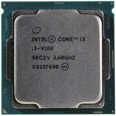 Intel Core i3 9100 S1151 OEM 4.2G (CM8068403377319) (EAC) - 
