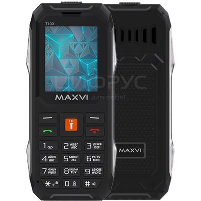 Maxvi T100 Black (РСТ) - Цифрус