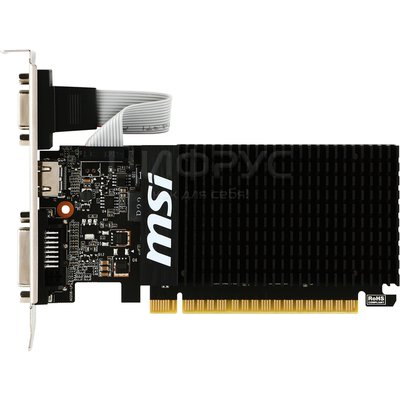 MSI GeForce GT 710 Silent LP 2GB, Retail (GT 710 2GD3H LP) () - 