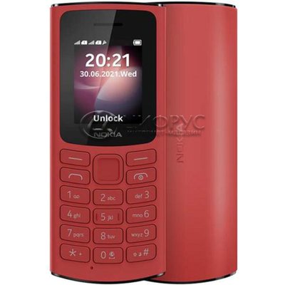 Nokia 105 4G DS Red (РСТ) - Цифрус