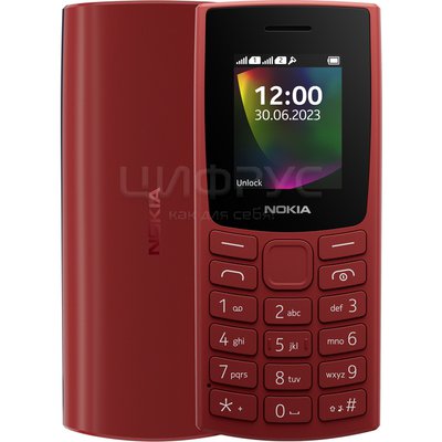 Nokia 106 TA-1564 Dual Red (EAC) - 