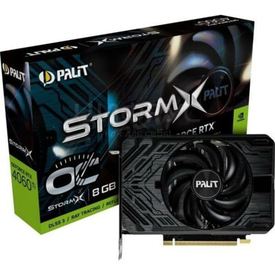 Palit GeForce RTX 4060 Ti STORMX OC 8GB GDDR6 (NE6406TS19P1-1060F) () - 