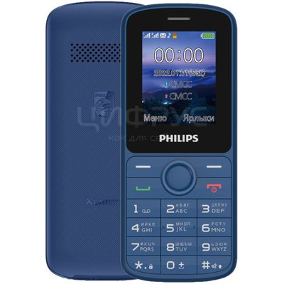 Philips Xenium E2101 Blue (РСТ) - Цифрус