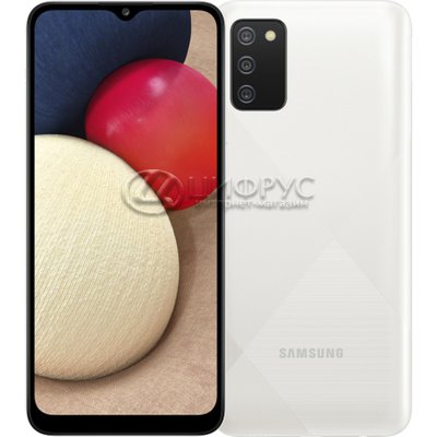 Samsung Galaxy A02S SM-A025F/DS 32Gb+3Gb Dual LTE White () - 