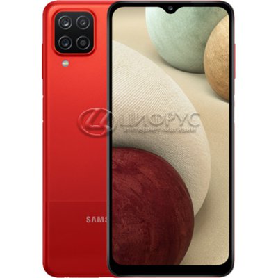 Samsung Galaxy A12 SM-A127F/DS 64Gb+4Gb Dual LTE Red (РСТ) - Цифрус