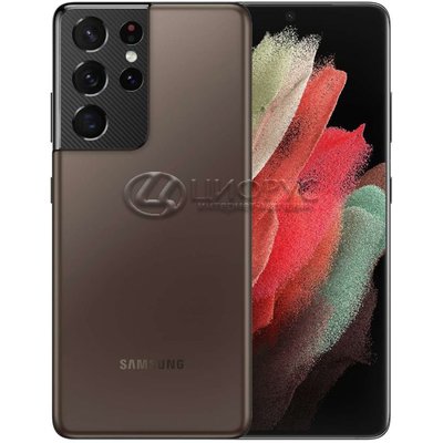 Samsung Galaxy S21 Ultra 5G (Snapdragon 888) 256Gb+12Gb Dual Bronze - 