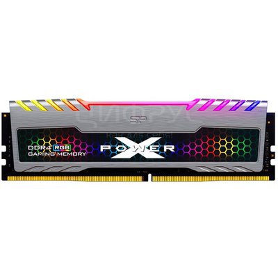 Silicon Power XPOWER Turbine RGB 8 DDR4 3600 DIMM CL18 kit single rank (SP008GXLZU360BSB) () - 