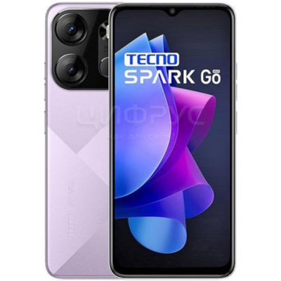 TECNO Spark Go (2023) 64Gb+3Gb Dual 4G Purple () - 