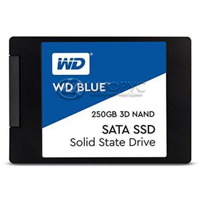 Western Digital WD BLUE 3D NAND SATA SSD 250Gb (WDS250G2B0A) () - 