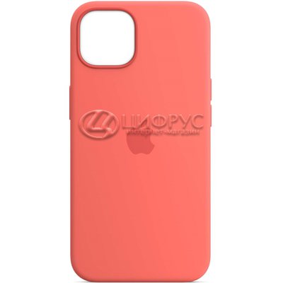Задняя накладка для iPhone 13 Mini Silicone Case Pink Pomelo - Цифрус
