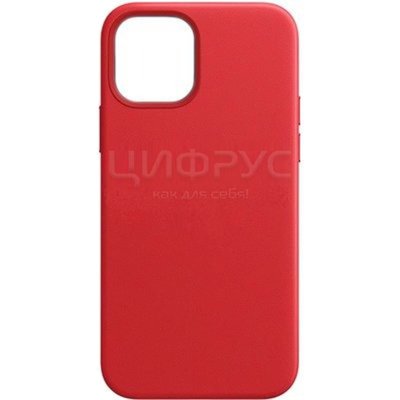 Задняя накладка для iPhone 13 Mini Silicone Case Red - Цифрус