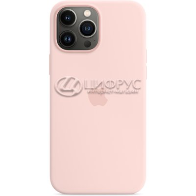 Задняя накладка для iPhone 13 Pro Max MagSafe Silicone Case розовый мел - Цифрус
