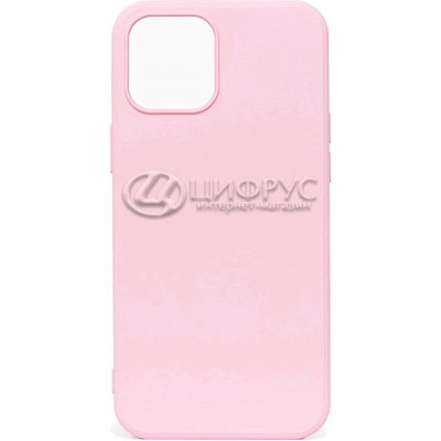 Задняя накладка для iPhone 13 Pro Max розовая Nano силикон - Цифрус