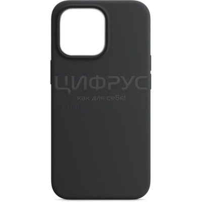 Задняя накладка для iPhone 13 Pro Silicone Case Midnight - Цифрус