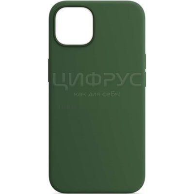 Задняя накладка для iPhone 13 Silicone Case Clover - Цифрус