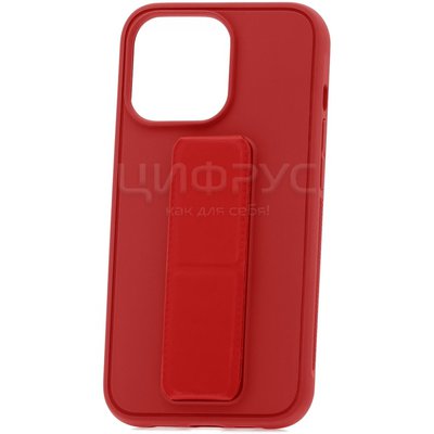 Задняя накладка для iPhone 14 Pro Magnetic красная - Цифрус