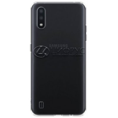 Задняя накладка для Samsung Galaxy A01 прозрачная силикон - Цифрус