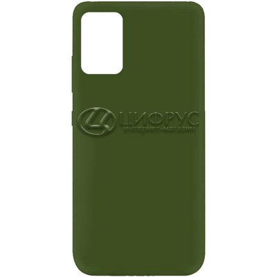 Задняя накладка для Samsung Galaxy A32 4G зеленая Nano силикон - Цифрус