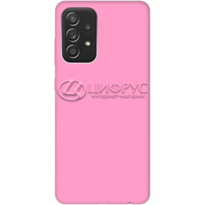 Задняя накладка для Samsung Galaxy A32 розовая Nano силикон - Цифрус